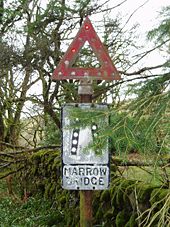 Old Road Sign - Geograph - 512426.jpg