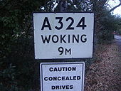 Pre-Worboys sign, Wyke, Surrey - Coppermine - 21411.JPG