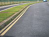 Discontinuous double yellows - Coppermine - 16120.JPG