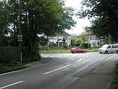 Looking south towards the B2132 roundabout - Geograph - 846003.jpg