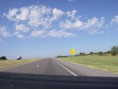 20170919-1722 - I-40 exit 5 heading west - Warning Bridge Ices before road 35.2266141N 99.9064094W.jpg