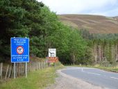 A939 Corgarff - Advance direction sign from north.jpg