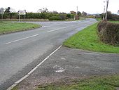B5102 Road Junction near New Farm - Geograph - 281338.jpg