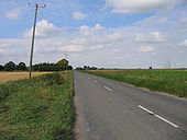 Benwick Road, Whittlesey, Cambs - Geograph - 548464.jpg