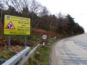 A9 Berriedale Braes Improvement - Work starts here sign south side.jpg