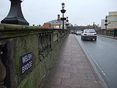 The Welsh Bridge, looking north - Geograph - 1733728.jpg