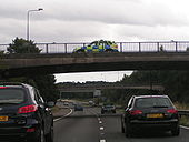 Watching the traffic on the M4 heading east - Geograph - 1460208.jpg