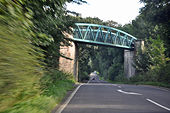 Bridge carrying the Tissington Trail across the A515 - Geograph - 1454794.jpg