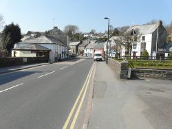 Victoria Road (A39) through Camelford (C) John Baker - Geograph - 3435554.jpg