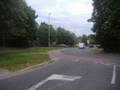 Broyle Road approaching the roundabout - Geograph - 2566499.jpg