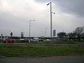 A1 Gonerby Moor Roundabout, B1174 Exit - Coppermine - 9610.jpg