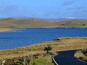 C47 Road junction at Loch Thom - Geograph - 2298030.jpg