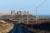 Driving down the B1341 towards Bamburgh - Geograph - 2949551.jpg