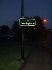 A444 Route Confirmation Sign Coventry on the B4113 - Coppermine - 13179.jpg