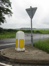 A18 Bollard On Island - Coppermine - 12885.JPG