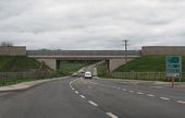 Bridge carrying the N2 across Shercock Road, Castleblayney - Geograph - 2367564.jpg