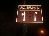 Lane directions, Harrow - Coppermine - 22124.JPG