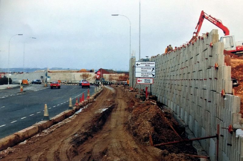 File:Rudmore Roundabout flyover construction.jpg
