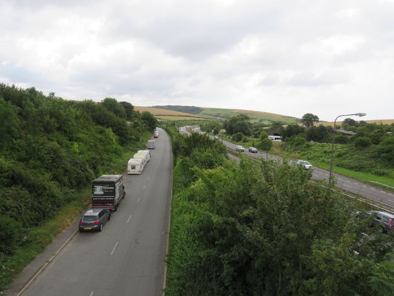 File:A23 at Pyecombe.jpg