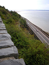 A55 Eastbound, Pen-y-Clip - Geograph - 233360.jpg