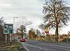 Approach to Holdingham Roundabout on the B1518 - Geograph - 1136107.jpg