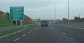 N25 Cork Southern Ring approaching Bandon Rd roundabout - Coppermine - 16186.JPG