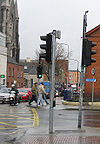 Ageing Futurit traffic lights, Smithfield, Dublin - Coppermine - 16659.jpg