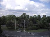 Roundabout on Oxford Road, Uxbridge - Geograph - 1861531.jpg