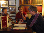 St Albans - 15 - The 'Book Group' in deep discussion about... the book! - Coppermine - 1833.jpg