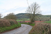 Brompton Ralph- Looking north on the B3188 - Geograph - 152262.jpg