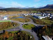 A830 Blar Mhor Roundabout - aerial from west.jpg