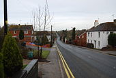 Looking northwards along the A290 towards Blean - Geograph - 1132418.jpg