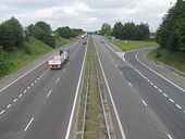 M2 Motorway to Sittingbourne - Geograph - 1369845.jpg