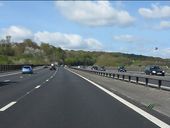 M40 motorway on the Wye Viaduct - Geograph - 2358194.jpg