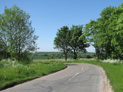 Shudy Camps- the road to Castle Camps - Geograph - 3482152.jpg