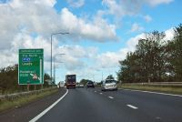 A1 - approaching Barnsdale Bar - Geograph - 2646326.jpg