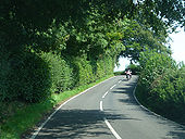 B2146 near Hucksholt Farm - Geograph - 1450783.jpg