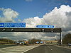 Heading northbound at J7. come off here for Londons free car park ( M25 ) - Coppermine - 4960.jpg