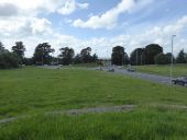 A361 roundabout from Paxcroft Mead mound - Geograph - 5471103.jpg