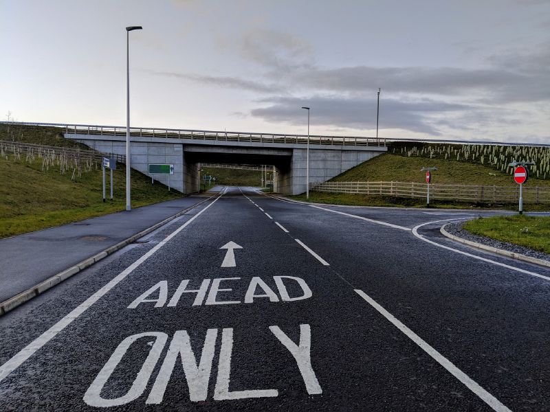 File:A90 AWPR - Kingswells North Junction link road underbridge.jpg