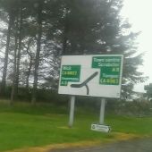 Advanced directional sign on A836.jpg