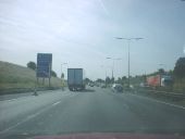 M6 southbound, J22 - Coppermine - 3148.jpg