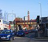 Selly Oak Railway Bridge over the A38 Bristol Road - Geograph - 1122623.jpg