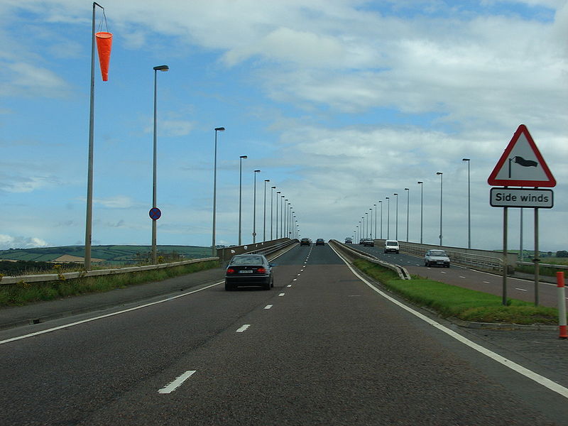 File:A515 Foyle Bridge Approach - Coppermine - 15751.jpg