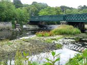 Sheepwash Bridge and Weir (C) Oliver Dixon - Geograph - 2506144.jpg