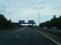 Junction 3 northbound on A1(M) - Geograph - 2513463.jpg