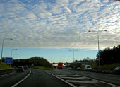 The parting of the ways turn left for the North - Geograph - 632180.jpg