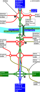 A282 Strip Map 2006.PNG