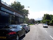 Car showroom, Main Street, Alexandria - Geograph - 926797.jpg