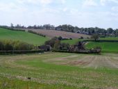 Holbrook farm and the road to Aston through the valley of the River Beane - Geograph - 3452818.jpg